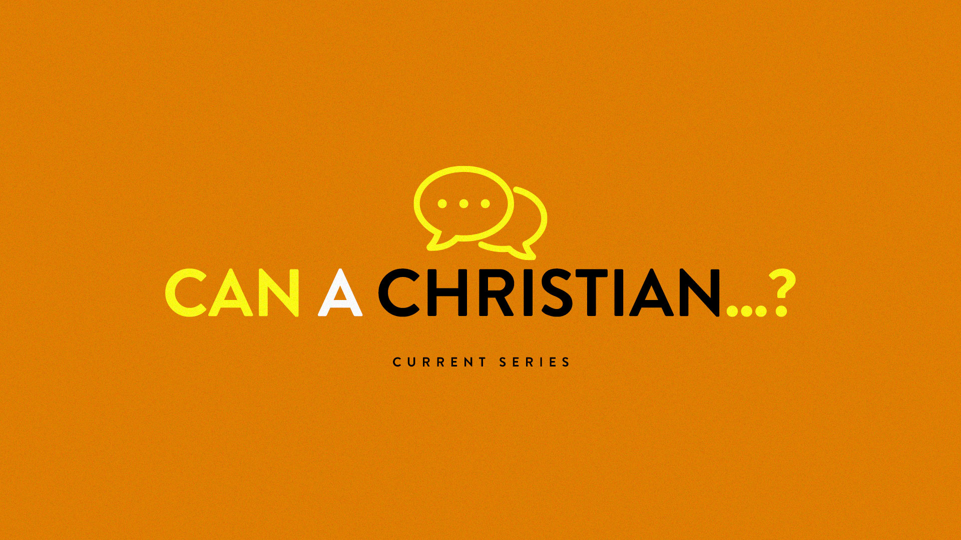 Can a Christian...